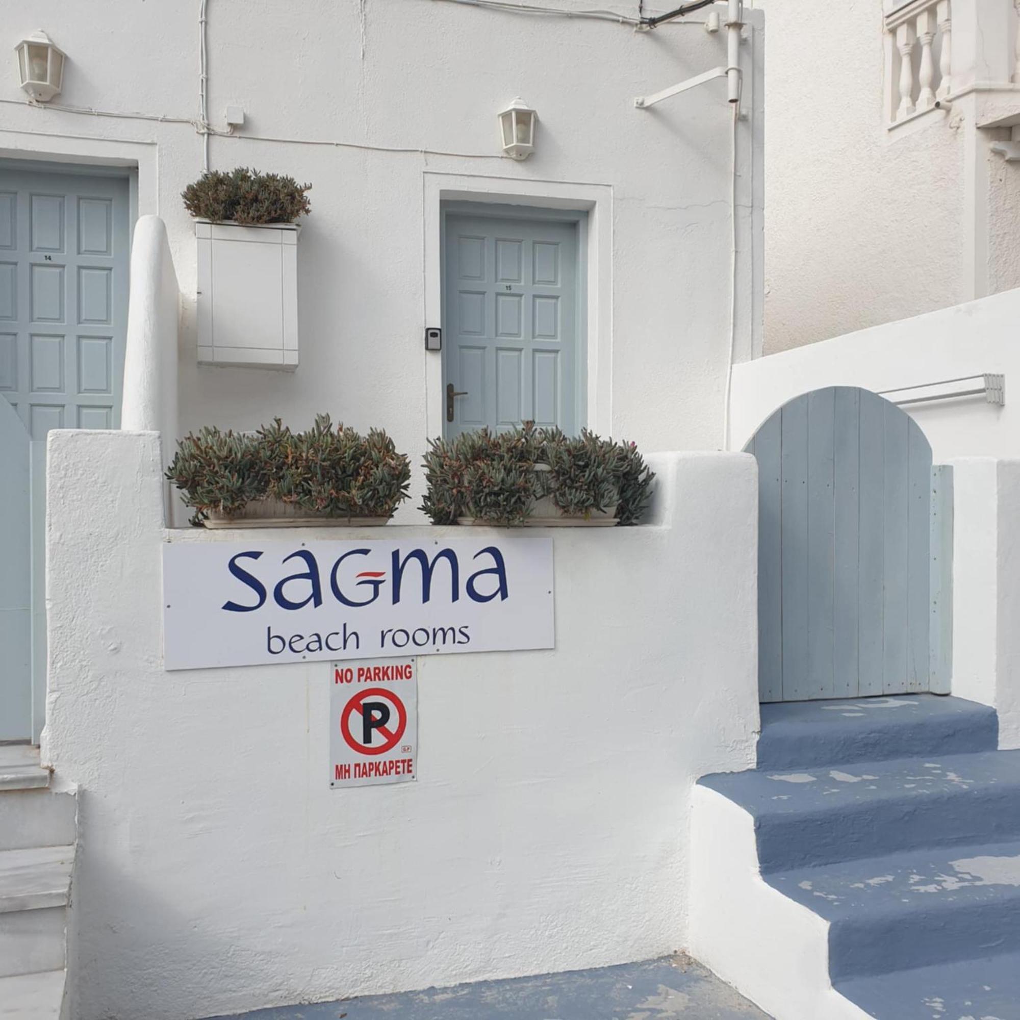 Sagma Beach Rooms Perissa  Eksteriør billede